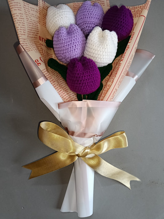Forever Tulips – Six Crosia Blooms by Inky Petals