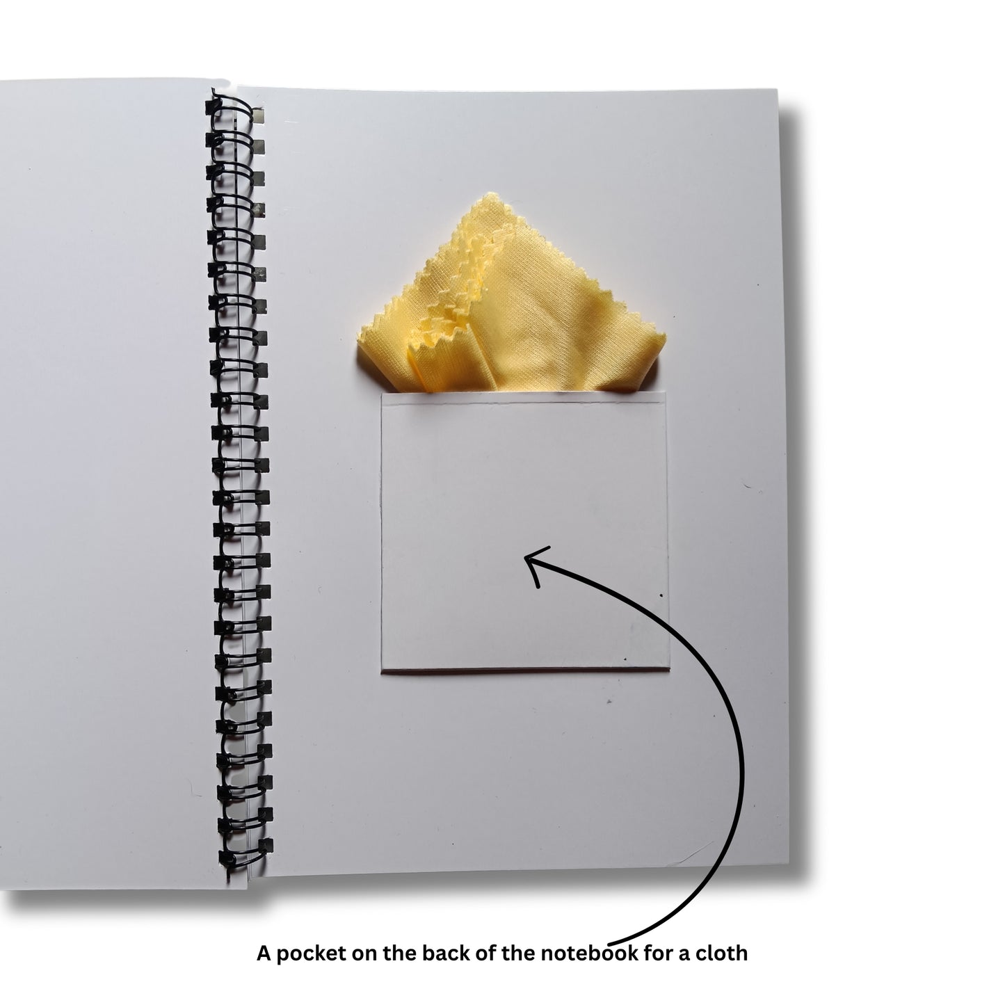Inky Petals A5 Reusable Notebook – Thick 300 GSM Pages, Erasable & Eco-Friendly
